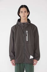 BRUSHED NYLON JACKET,CHARCOAL, small image number 6