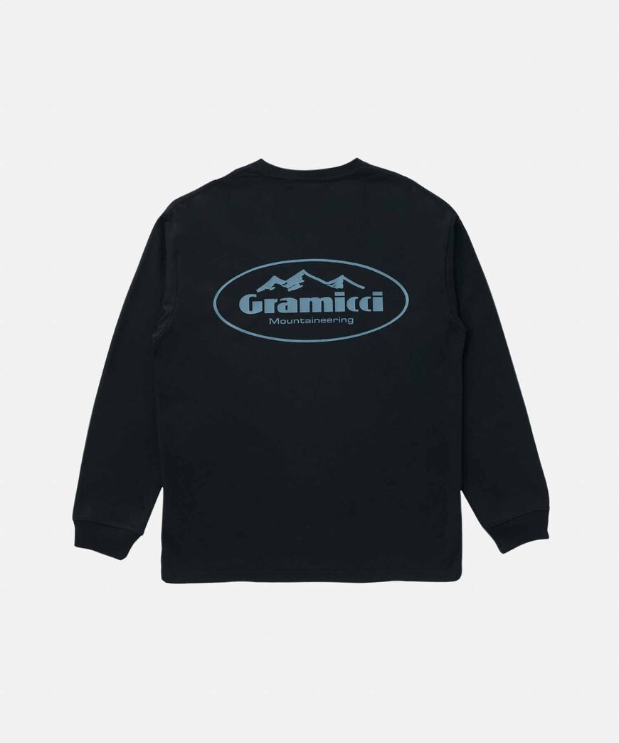 MOUNTAINEERING L/S TEE,VINTAGE BLACK, large image number 1