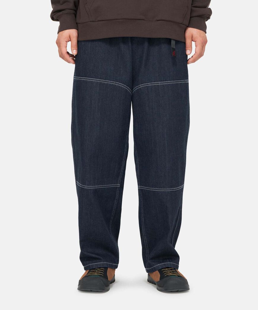 MEADOWS DOUBLE KNEE PANT,RAW RINSE, large image number 5