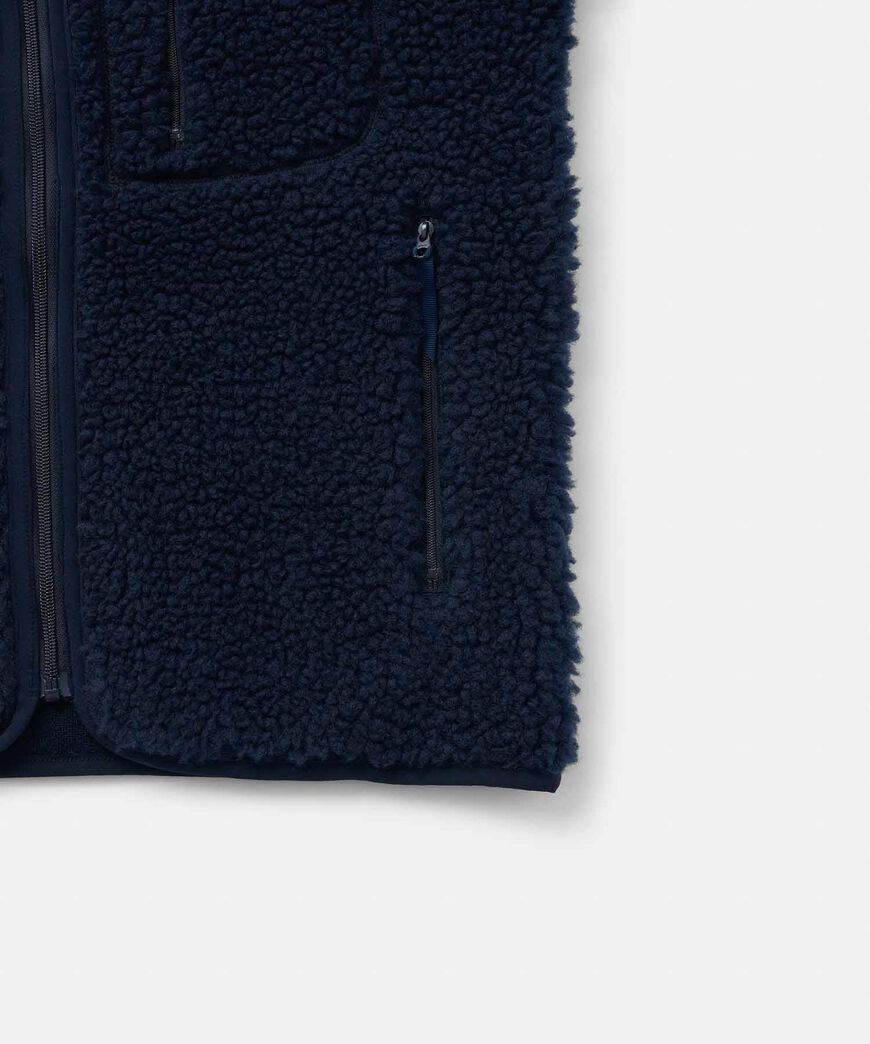 SHERPA JACKET,NAVY, large image number 9