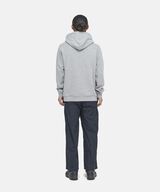 ONE POINT HOODED SWEATSHIRT,OATMEAL PIGMENT, small image number 3