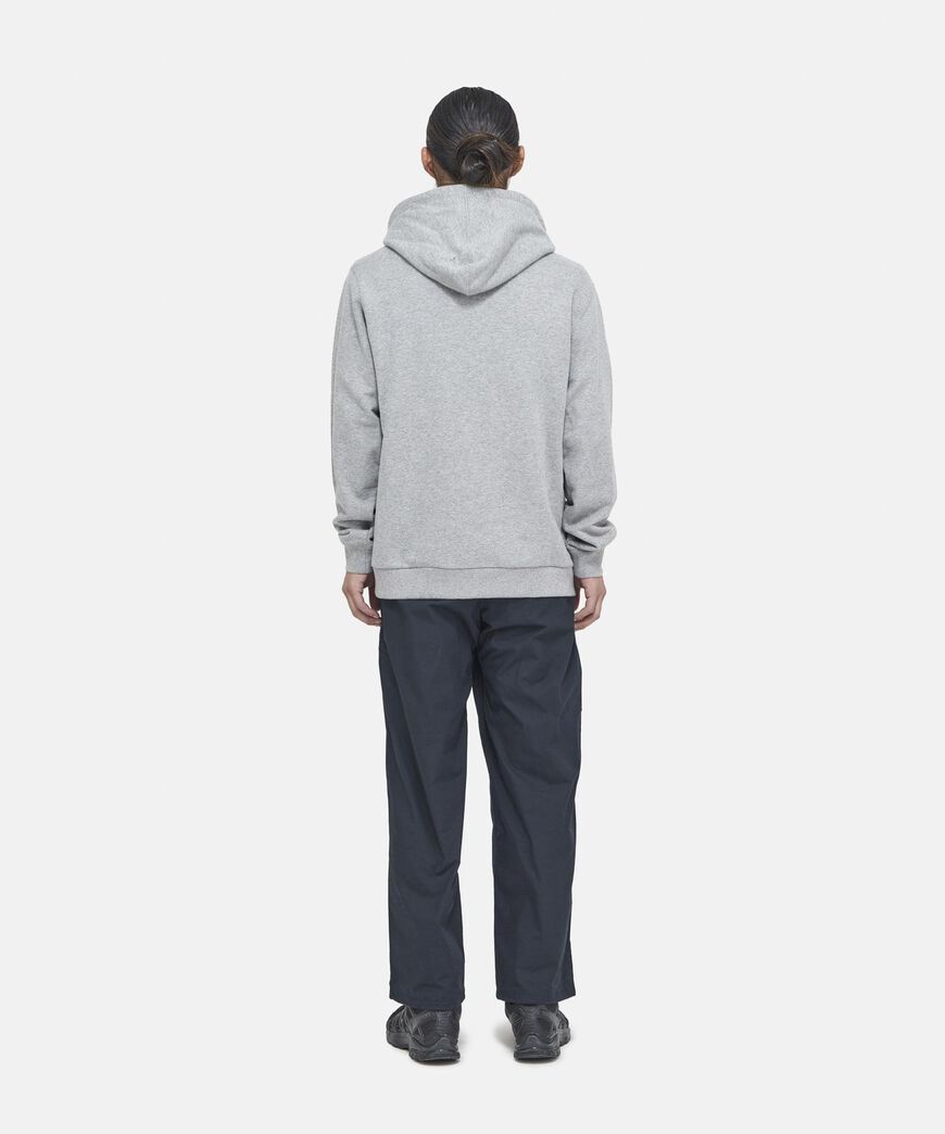 ONE POINT HOODED SWEATSHIRT,OATMEAL PIGMENT, large image number 3