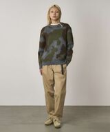 MOHAIR SWEATER,JUNGLE DIGI CAMO, small image number 2