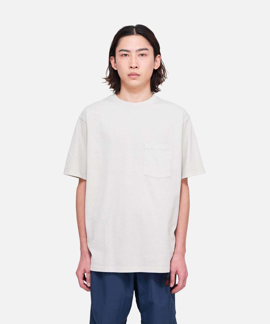 Healthknit S/S POCKET TEE,PIGMENT NATURAL, large image number 6