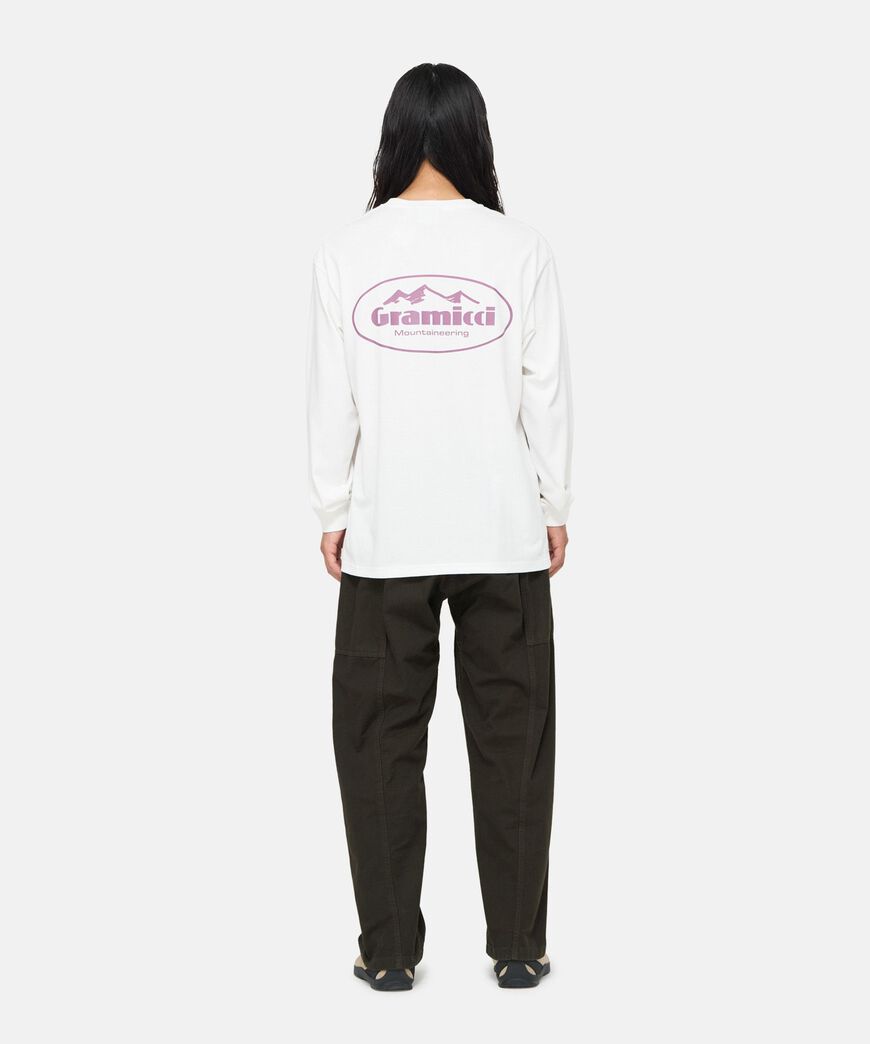 MOUNTAINEERING L/S TEE,DEEP YELLOW, large image number 6