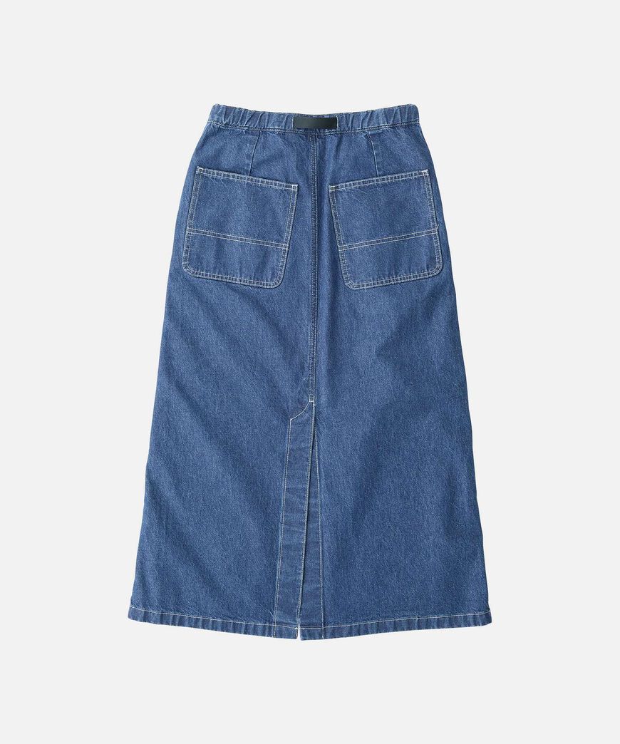 SUTTER DENIM SKIRT,LIGHT WASH, large image number 1