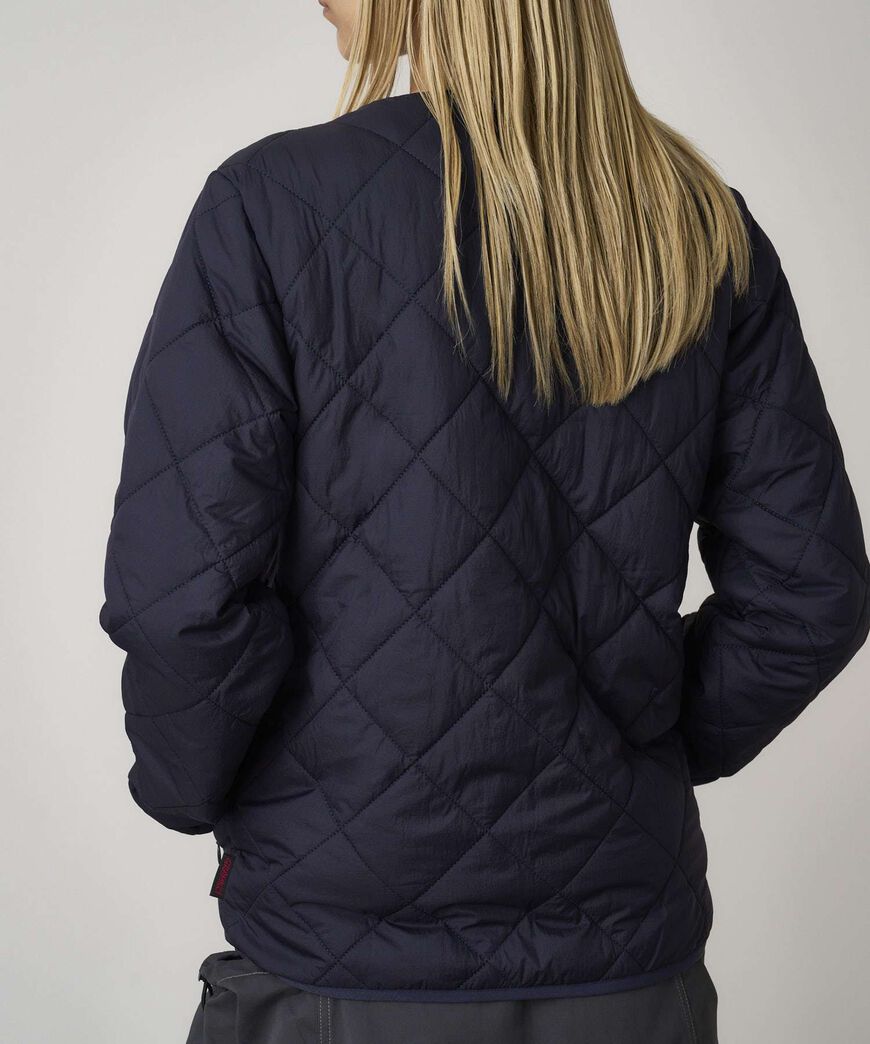 THERMAL INSULATION QUILTED JACKET,NAVY, large image number 2