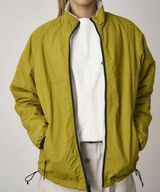 REVERSIBLE SHERPA JACKET,NATURAL / CHARTREUSE, small image number 4