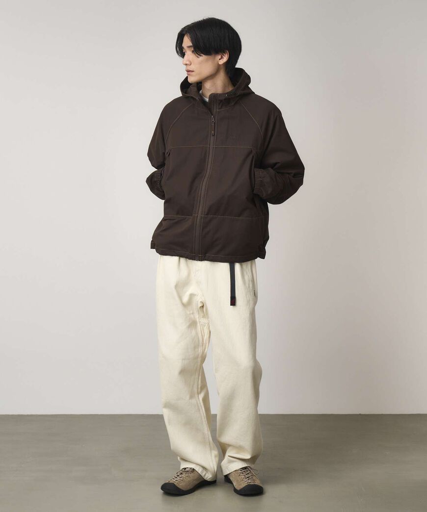SALEM HOODED JACKET,BROWN, large image number 1