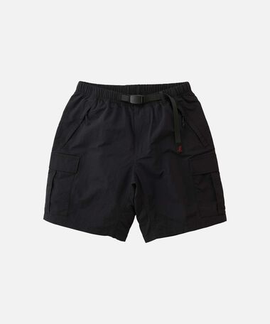 NYLON EXPLORER CARGO SHORT,BLACK, medium