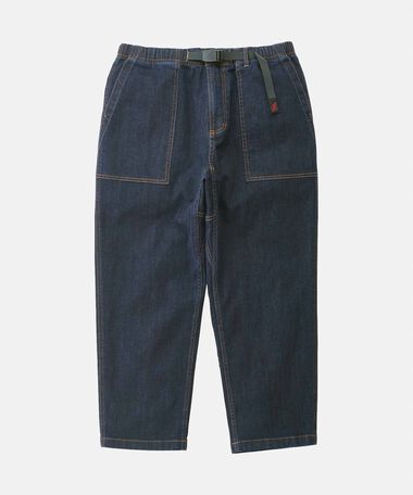 STRETCH DENIM LOOSE TAPERED PANT,, medium
