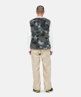 JQ TAPE FLEECE VEST,CAMO, small image number 4