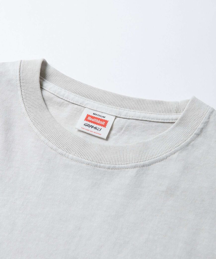 Healthknit S/S POCKET TEE,PIGMENT NATURAL, large image number 7