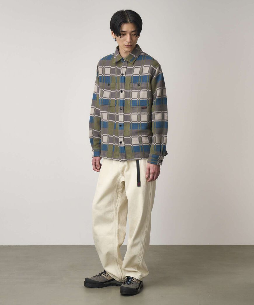 FLANNEL ANTHONY SHIRT,SILVER CHECK, large image number 3