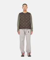 INNER DOWN VEST,STONE GREY, small image number 7