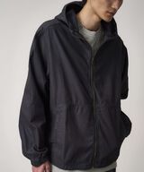 BEACH HOODIE JACKET,VINTAGE BLACK, small image number 2