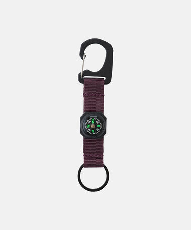 COMPASS KEYRING,PURPLE, medium