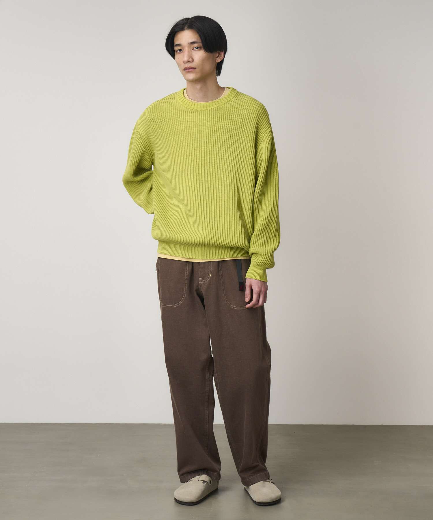 COTTON KNIT SWEATER | GRAMICCI Official Global Online Store