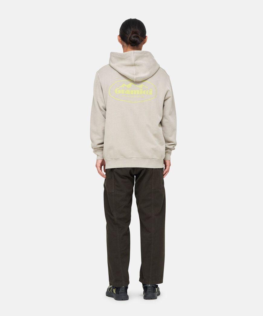 MOUNTAINEERING HOODED SWEATSHIRT,GREY HEATHER, large image number 5