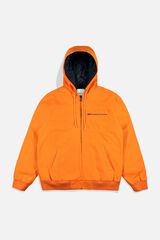 CANVAS WORK JACKET,HUNTING ORANGE, small image number 0
