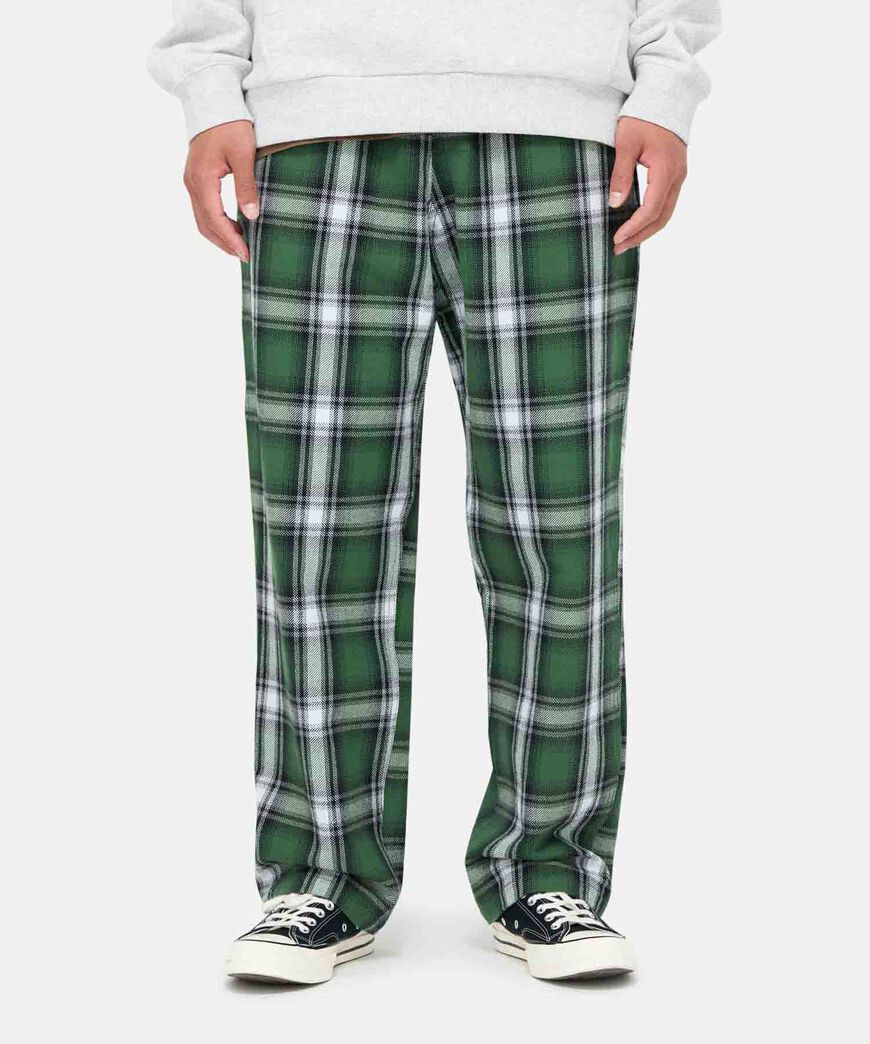 SWELL FLANNEL CHECKERED PANT,BIG CHECK, large image number 5