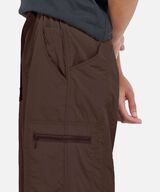 LOOSE BALLOON PANT,DEEP BROWN, small image number 6