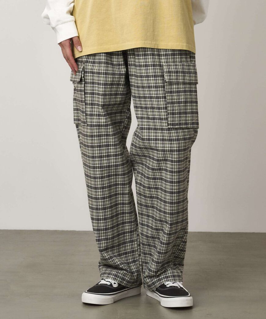 SWELL CARGO PANT,CHECKERED PLAID, large image number 8