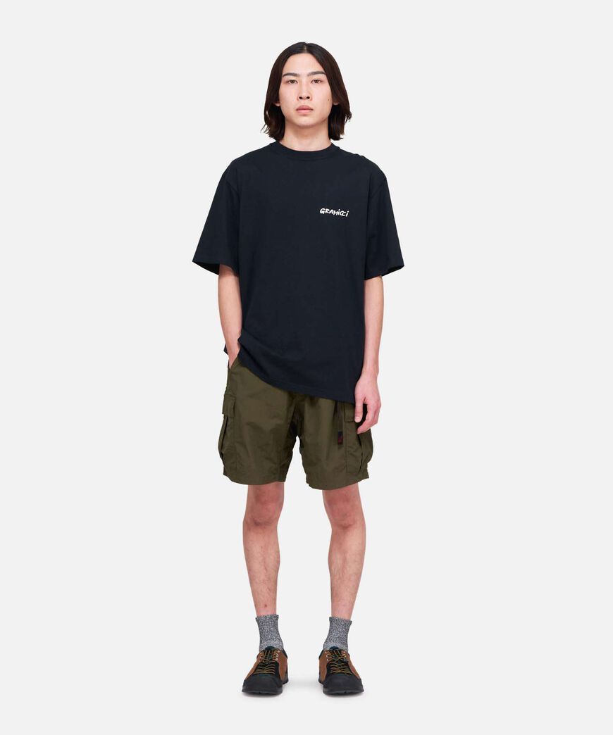 NYLON EXPLORER CARGO SHORT,DEEP OLIVE, large image number 1