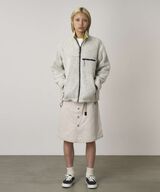 REVERSIBLE SHERPA JACKET,NATURAL / CHARTREUSE, small image number 2
