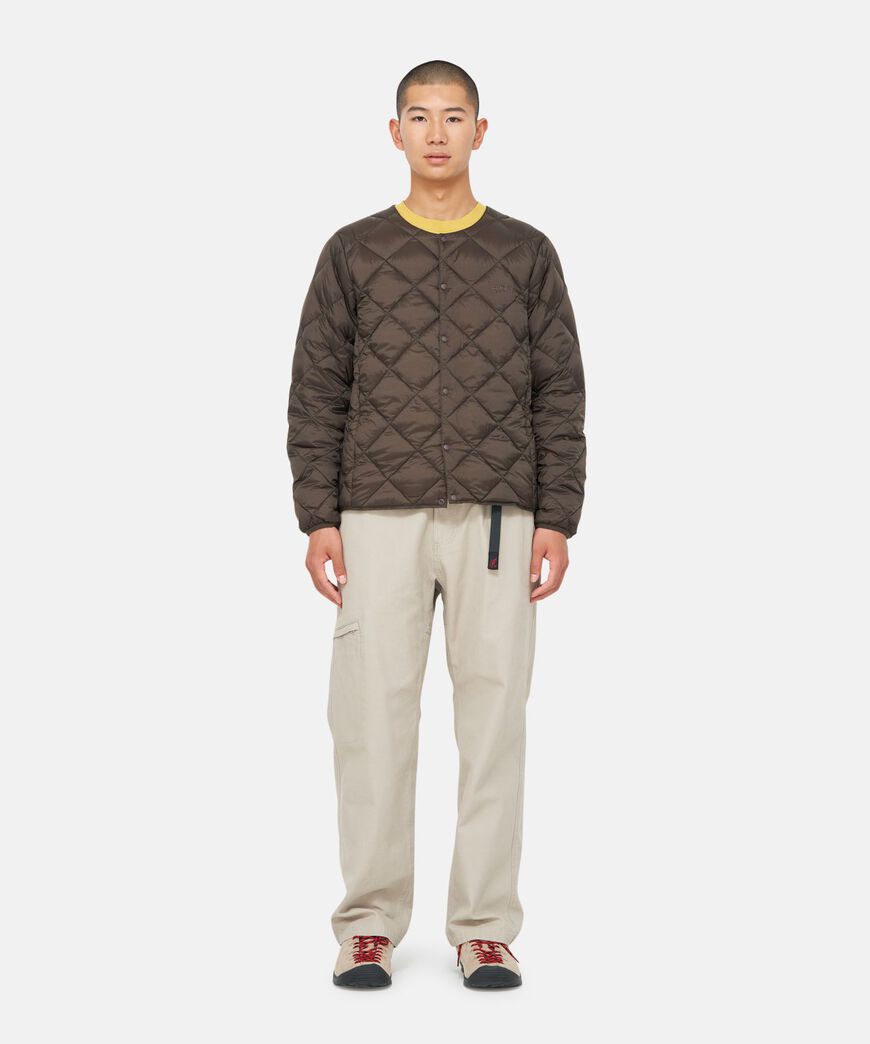 INNER DOWN JACKET,DARK BROWN, large image number 3
