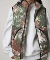 DOWN PUFFER VEST,TIE DYE, small image number 6