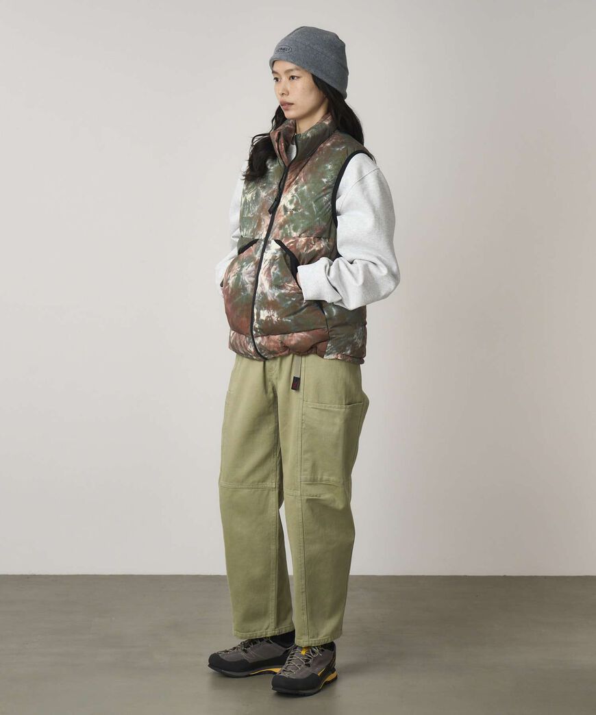 DOWN PUFFER VEST,TIE DYE, large image number 3