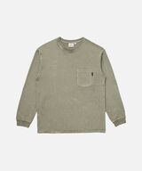 L/S POCKET TEE,MOSS, small image number 0