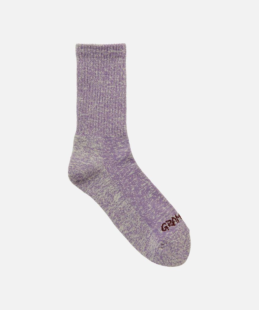 HEMP BLEND SOCKS,PURPLE, large image number 0