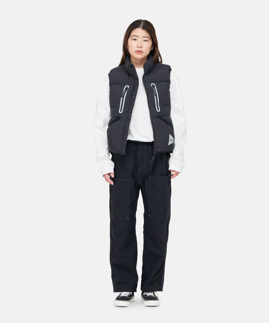 DOWN VEST,BLACK, large image number 2