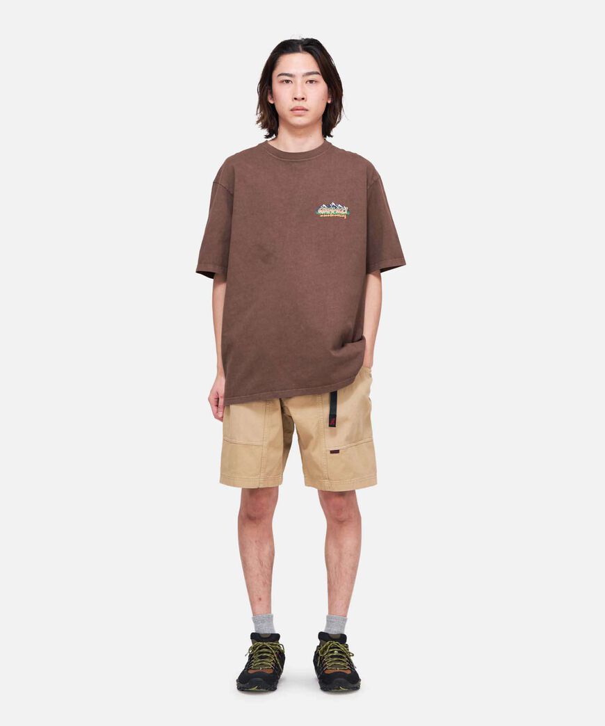MOUNTAINEERING TEE,BROWN PIGMENT, large image number 1