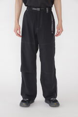 NYLON DOUBLE KNEE PANT,BLACK, small image number 5