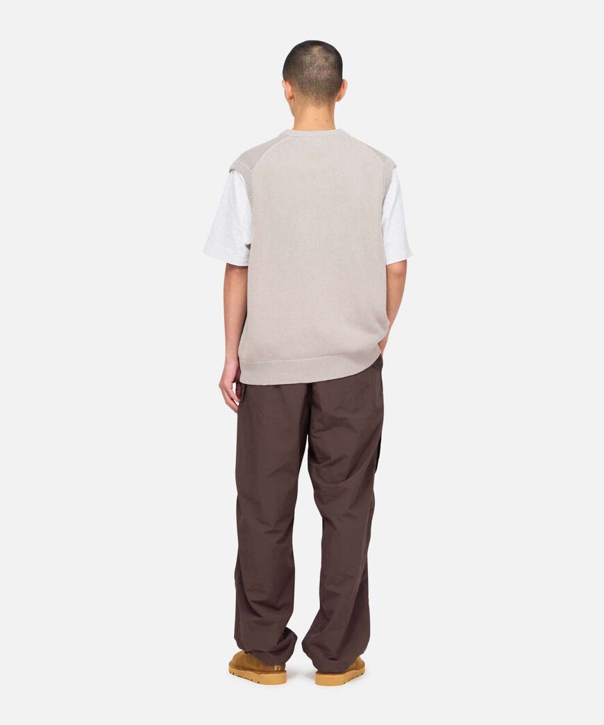 KNIT VEST,NATURAL, large image number 3