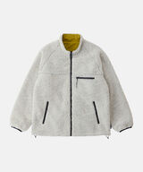 REVERSIBLE SHERPA JACKET,NATURAL / CHARTREUSE, small image number 0