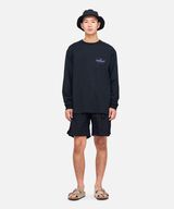 NYLON PACKABLE G-SHORT,BLACK, small image number 1