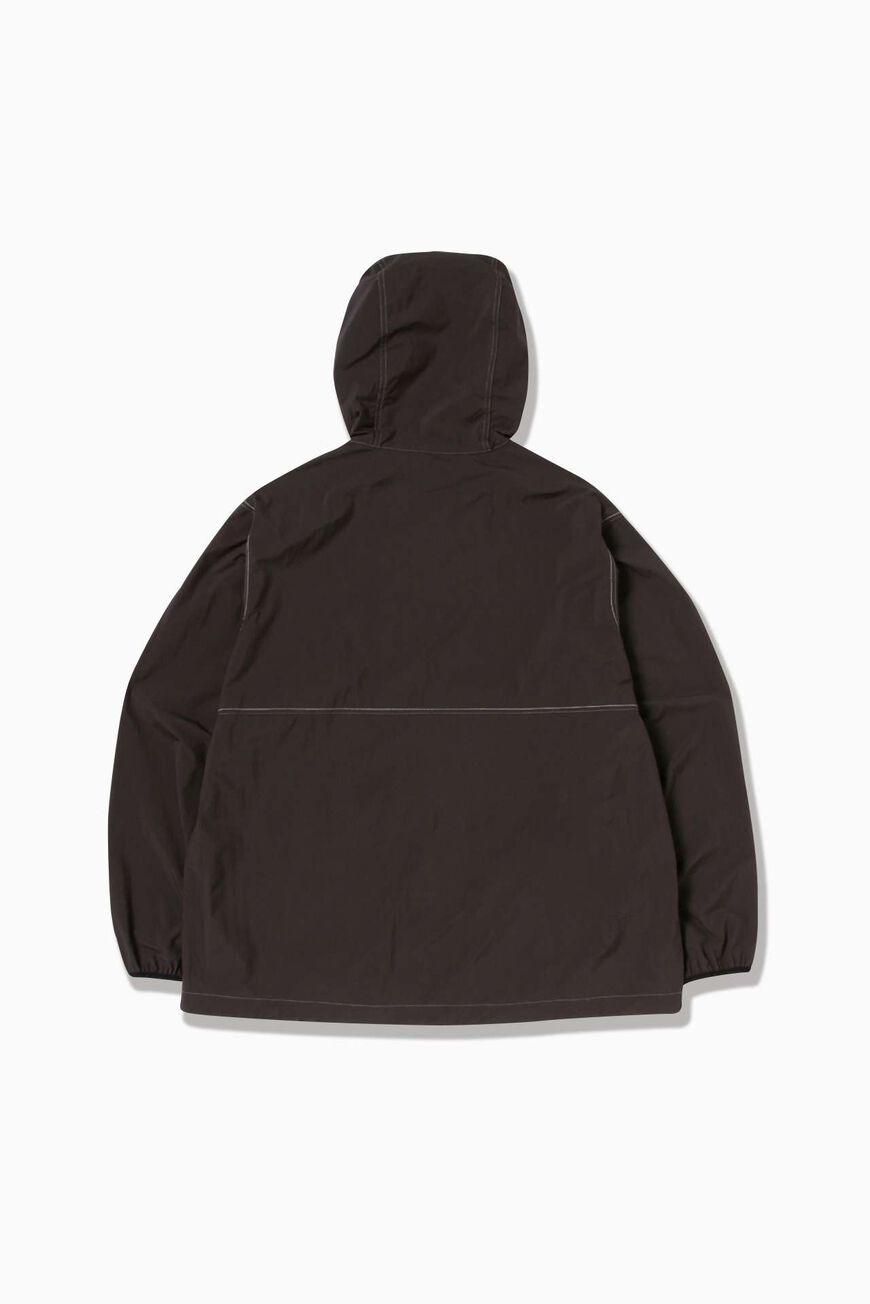 BRUSHED NYLON JACKET,CHARCOAL, large image number 1