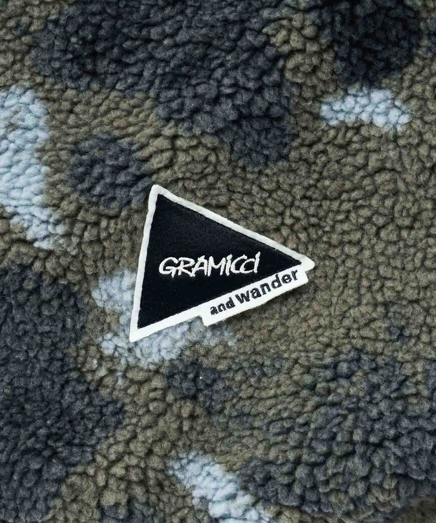 JQ TAPE FLEECE VEST,CAMO, large image number 9