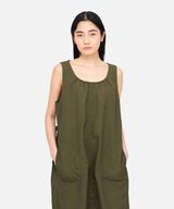 NYLON DRESS,DEEP OLIVE, small image number 5