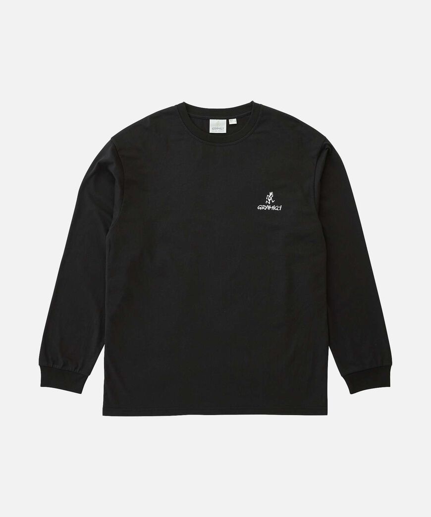 ONE POINT LOGO L/S TEE,BLACK, large image number 0