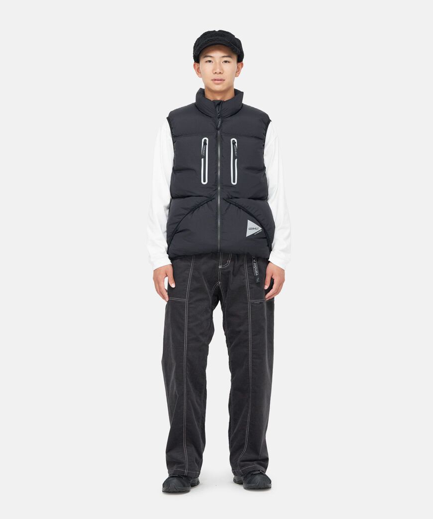 DOWN VEST,ORANGE, large image number 2