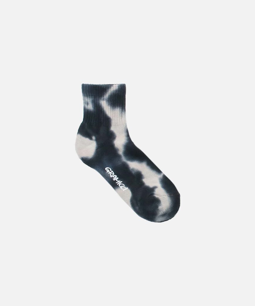 TIE DYE SHORT SOCKS,A, large image number 0