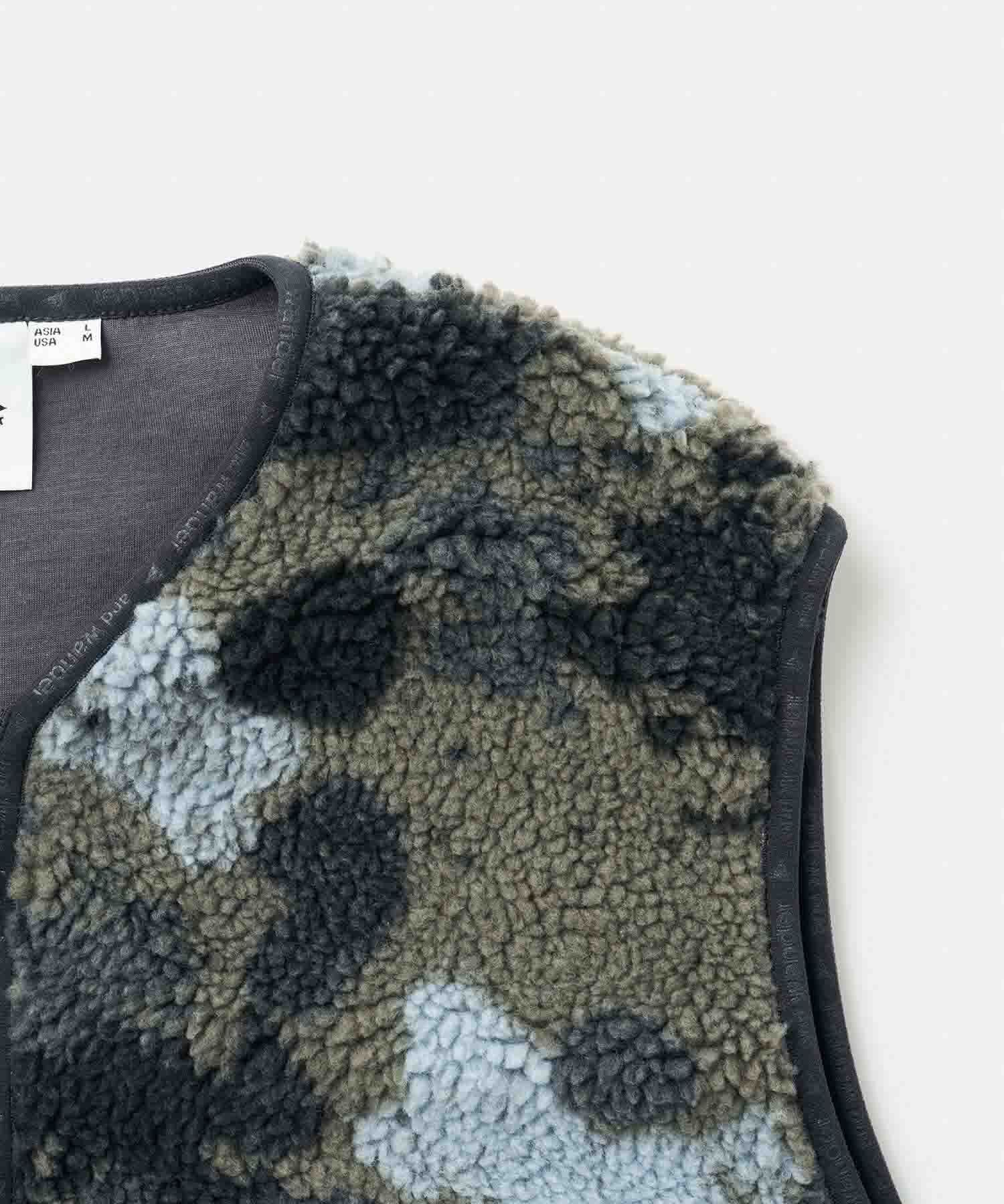 Wool camo vest outlet