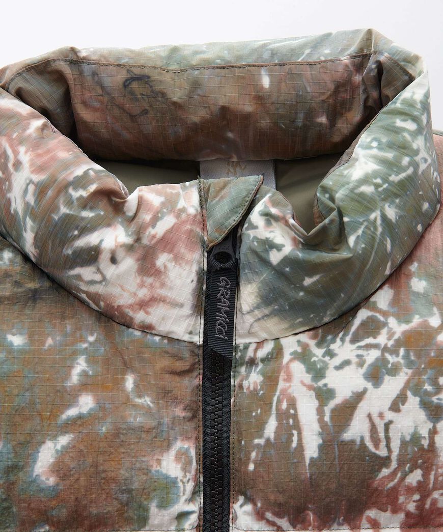 DOWN PUFFER VEST,TIE DYE, large image number 7