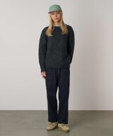LOOSE TAPERED PANT,DOUBLE NAVY, small image number 1
