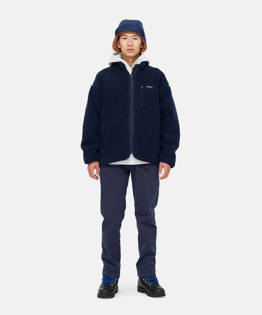 SHERPA JACKET,NAVY, large image number 2